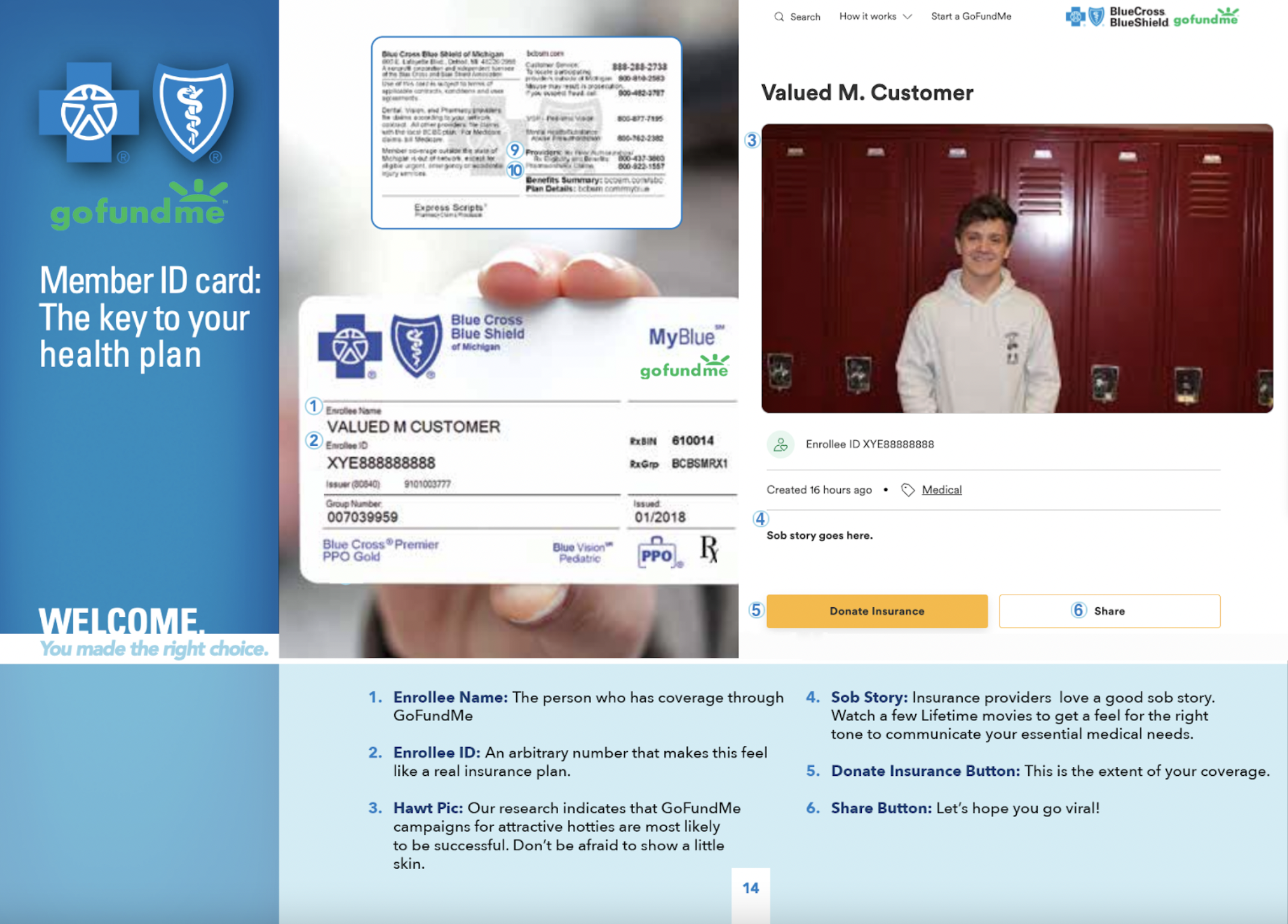 Welcome to Your Blue Cross Blue Shield GoFundMe PPO - McSweeney&rsquo;s 