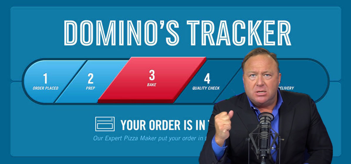 Dominos track my order