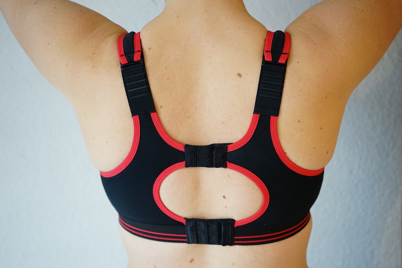 How to put on and take off a sports bra 