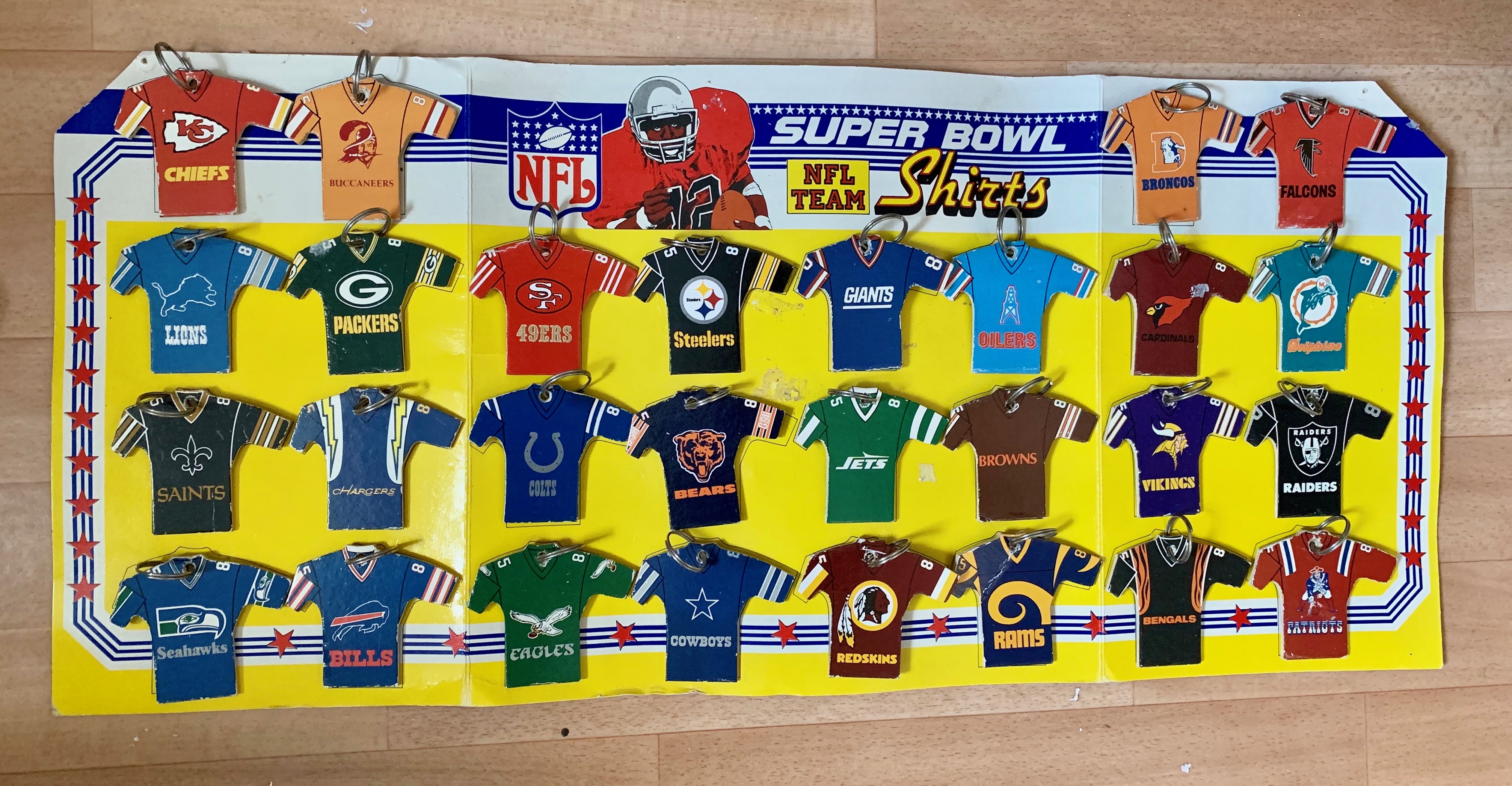 Key Ring Chronicles: NFL Key Ring Collection - McSweeney's