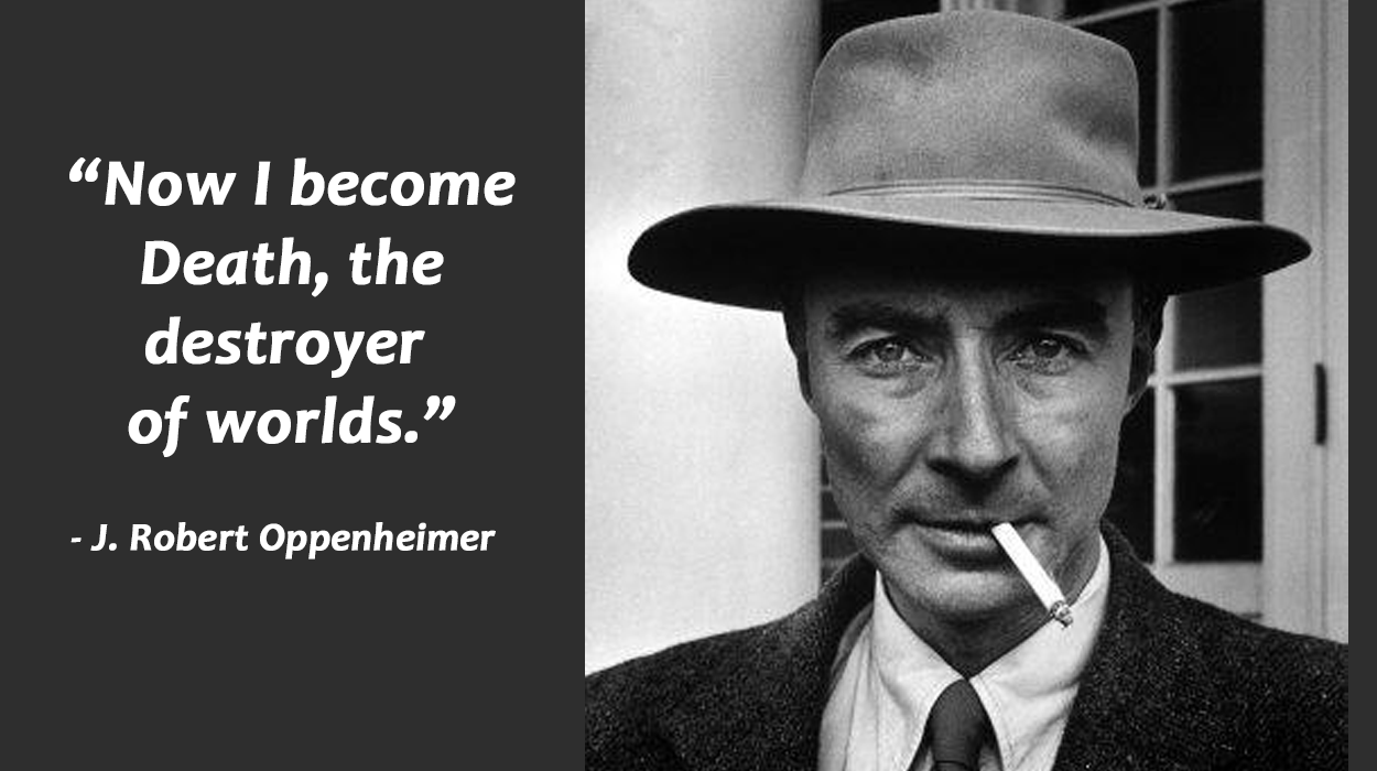 Now I Am Become Pretentious, the Sayer of a Famous Quote oppenheimer curiosity movie