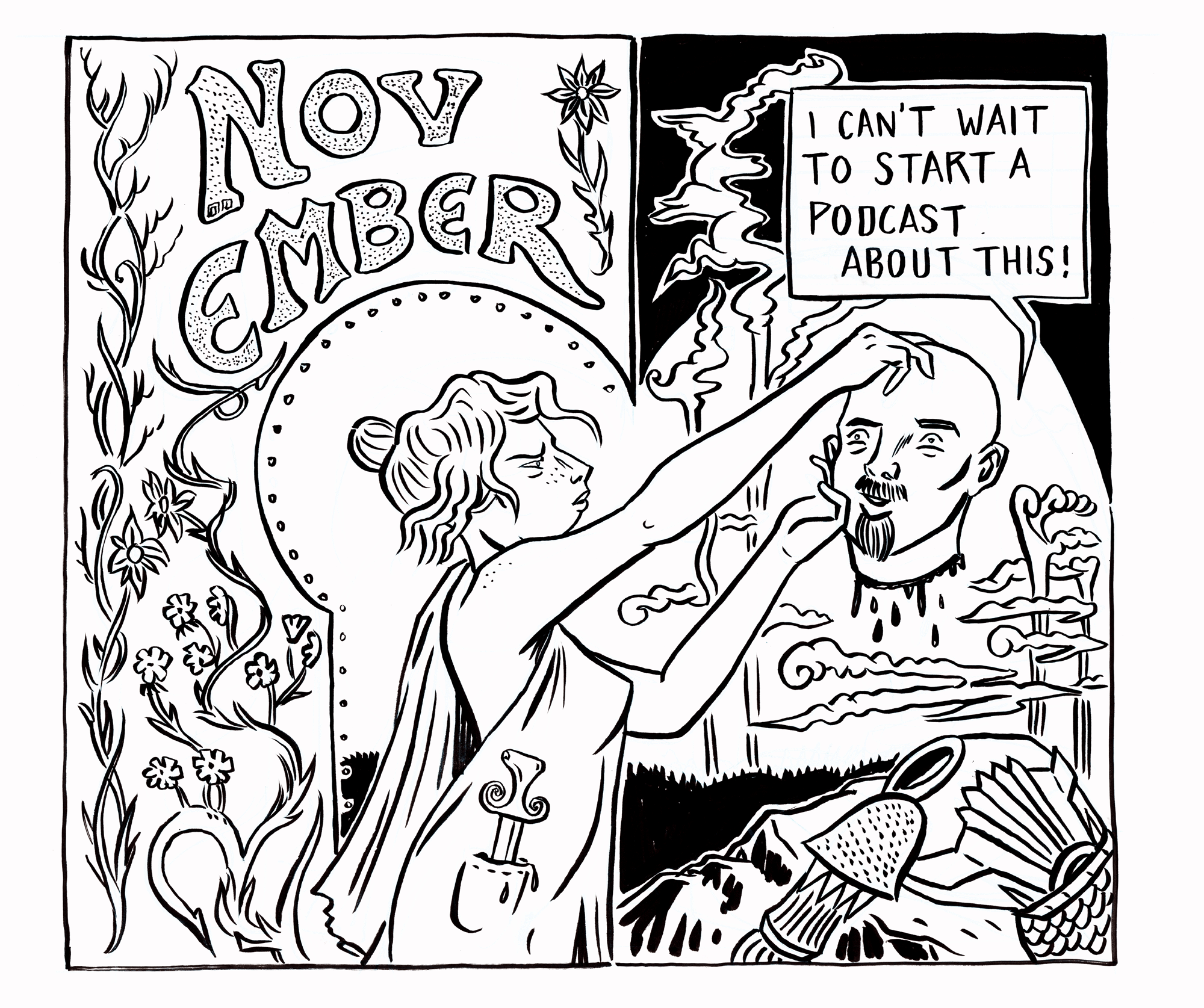 An Art Nouveau Calendar for a Terrible Fucking Year McSweeney’s