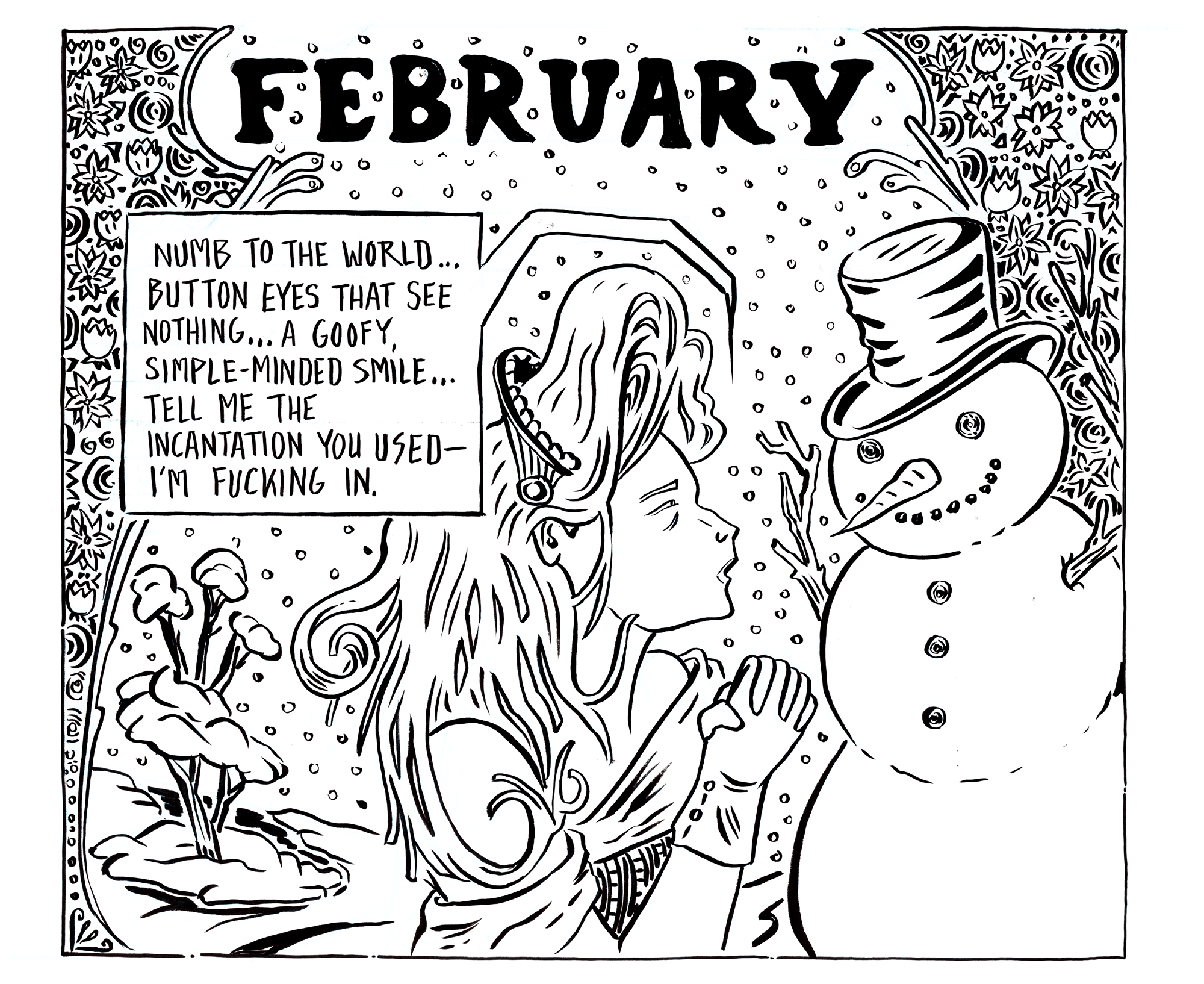 An Art Nouveau Calendar for a Terrible Fucking Year McSweeney’s